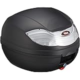 バイクパーツセンター(Bike Parts Center) リアボックス32L 着脱可能式 取っ手付き ブラック/ホワイト トップケース 大容量 原付 907907
