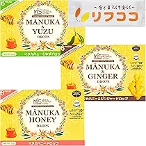 【21箱セット】UMF10+「マヌカハニードロップ」通常味、ゆず味 810IAqhjXSL._AC_UL210_SR210,