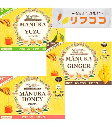 Amazon.co.jp: MIS薬剤師チーム監修 砂糖と水飴不使用 マヌカハニー