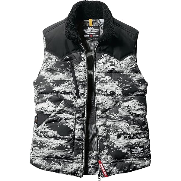 Amazon | [バートル] 防寒服 サーモクラフト デニム防寒ベスト(単品