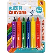Amazon.co.jp: Bathcrayons バスクレヨン おふろクレヨン 6色 セット