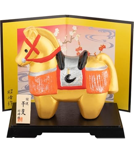 Amazon.co.jp: MultiGlass マルティグラス ガラス オブジェ 置物 午 馬