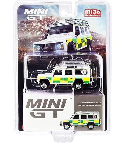 Amazon | MINI GT 1/64 ランドローバー ディフェンダー 110 キャメル