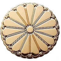 Amazon.co.jp: ピンバッジ 菊紋 十五菊紋ピンズ 15枚の花びらデザイン