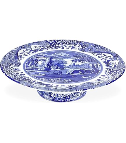 Amazon | Blue Italian Rectangular Serving Tray by Spode