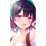 塩対応の佐藤さんが俺にだけ甘い iPhone SE/8/7/6s(750×1334)壁紙 佐藤こはる（さとう こはる）