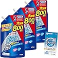 お風呂 洗剤 ルックプラス バスタブクレンジング 銀イオン+ 800ml×3個+おまけ付き