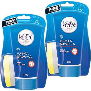【医薬部外品】ヴィートメン Veet Men バスタイム 除毛クリーム 敏感肌用 150g×2
