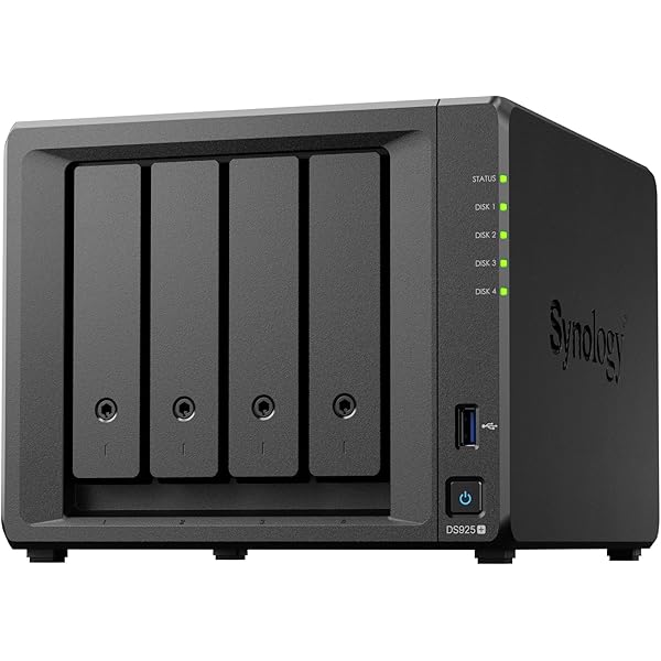Synology DS920+ Quad Core 2.0 GHz 4-Bay DiskStation, 4GB RAM