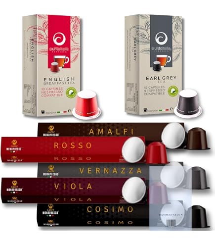 Amazon.co.jp: プントイタリア 紅茶 ネスプレッソ互換カプセル 100個