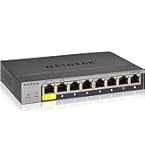 NETGEAR GS108PP 8ポートPoE+(123W)アンマネージスイッチ Amazon | 【正規品】 ネットギア NETGEAR スイッチングハブ 8