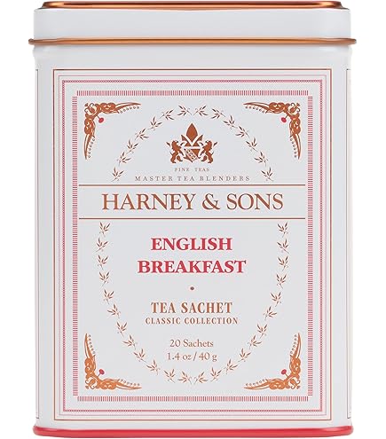 TWG Tea English Breakfast Tea, Black Tea Blend In 15 Hand Sewn