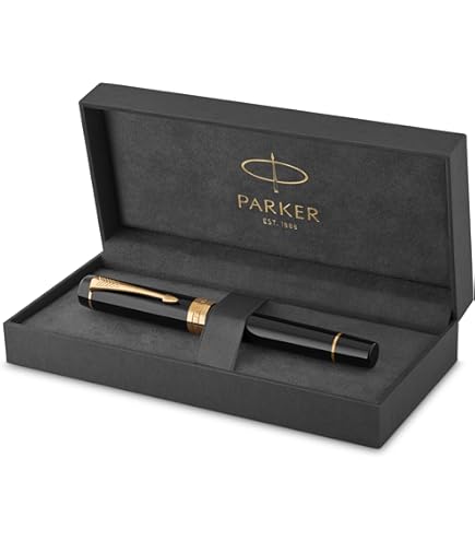 Amazon | パーカー 万年筆 デュオフォールド クラシック ブラックGT