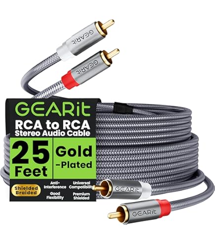 Amazon | MONSTER CABLE サブウーファー用RCAケーブル 7.3m MC400SW2