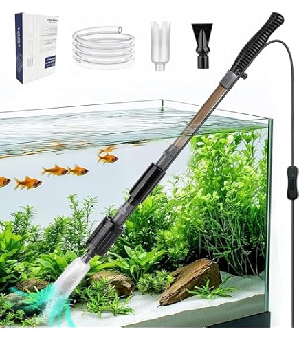 Amazon | ledmomo 水交換ポンプ 水槽清掃ポンプ 電動水交換ポンプ 水槽