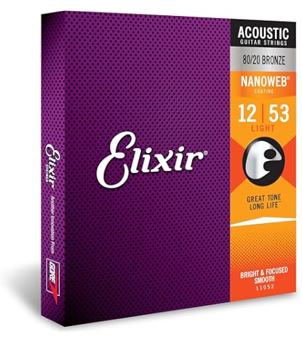 Amazon.co.jp: Elixir 16052 アコースティック蛍光体ブロンズナノ