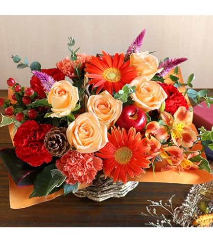 911です✨️ おまかせ花束　クール便 Amazon｜【クール便配送】花束 誕生日 生花 指定日配送 花