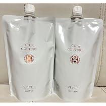 cotaコタクチュールベルベットシャンプートリートメント550g Amazon | コタ クチュール ベルベット シャンプー 550ml