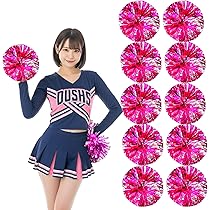 Amazon.co.jp: ZERONOWA チア ポンポン チアダンス チアリーダー