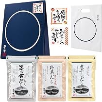 Amazon.co.jp: 久原本家茅乃舎 だし ギフトセット 3種セット