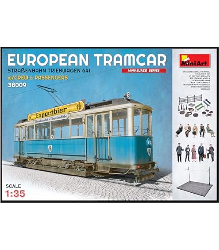 Amazon | ミニアート 1/35 ドイツ路面電車 GERMAN TRIEBWAGEN641