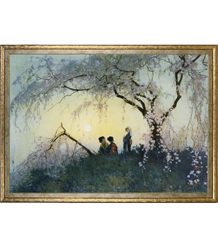 Amazon.co.jp: 吉田博 ポスター 複製『ルガノ町(日本画)』 A3サイズ