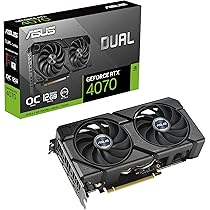 Amazon | ASUS GeForce RTX 4070 Dual EVO OC (12GB GDDR6X/PCI