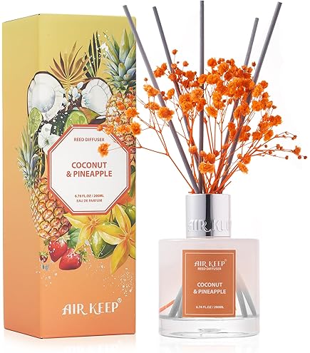 Amazon.co.jp: 100ml 香りディフューザー ファイバースティック6本付き