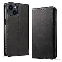 最高級本革採用 iPhone15 手帳型ケース★ブラック Amazon.co.jp: KWATUNG iphone 15 用ケース 手帳型 PUレザー