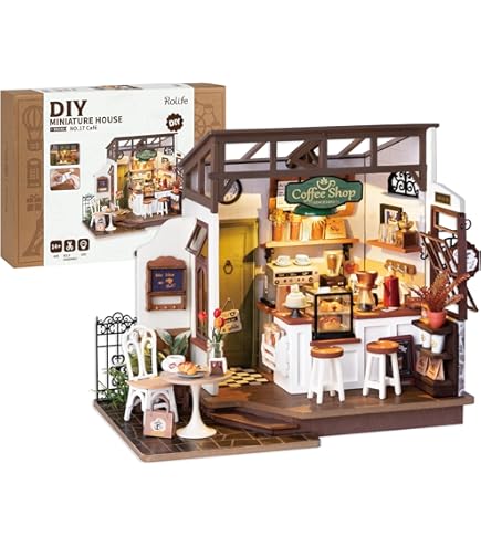 Amazon | RoWood DIY ミニチュア ドールハウスキット 家具付き 1:24
