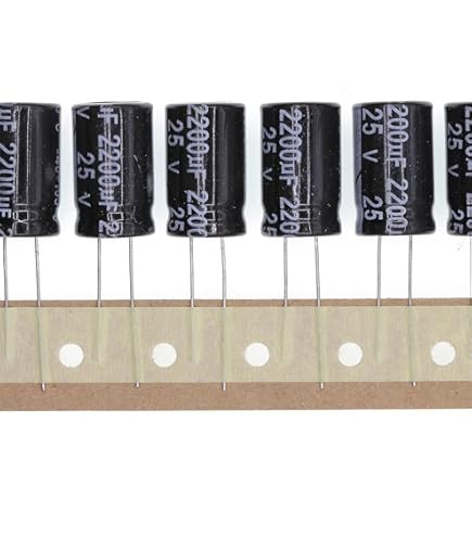 Amazon.co.jp: ニチコンKAコンデンサ2個 - 25V 2200uf : 産業・研究