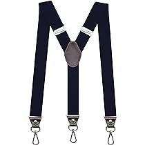 Amazon.co.jp: メンズ サスペンダー 調整可能 伸縮 2.5x110cm