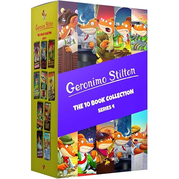 Geronimo Stilton Series 1, Series 2 and Series 3 - 30 Books