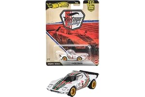 ホットウィール(Hot Wheels) カーカルチャー ヴィンテージレーシング ランチア ストラトス ミニカー 1:64スケール 3歳から JKF26 | Real Riders™タイヤ・Metal/Metal™仕様・1:64スケール・ヴィンテージレ