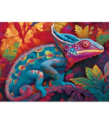 Pawparty 500-Piece Jigsaw Puzzle — Colorful Jellyfish Art, Great For Adults, Teens & Family Fun