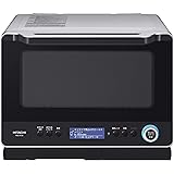 日立 スチームオーブンレンジ 30L スマートフォン連携 ダブル高速ヒーター熱風2段オーブン 過熱水蒸気 Wスキャン調理 ワイド&フラット庫内 外して丸洗いテーブルプレート ヘルシーシェフ MRO-W10X H