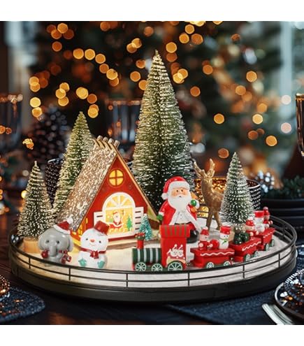 Amazon.co.jp: クリスマスライトテーブルデコレーション レッド