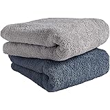 Amazon Amazon Co Jp限定 タオル研究所 ボリュームリッチ 003 バスタオル スモーキーブルー 2枚セット ふかふか ホテル仕様 高速吸水 耐久性 人気 毛羽レス 選べる5色 Japan Technology フェイスタオル ホーム キッチン オンライン通販
