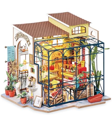 Amazon | Hands Craft DIY ミニチュアドールハウスキット