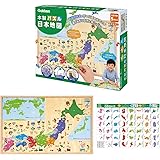 学研_木製パズル 日本地図（対象年齢：5歳以上）83782