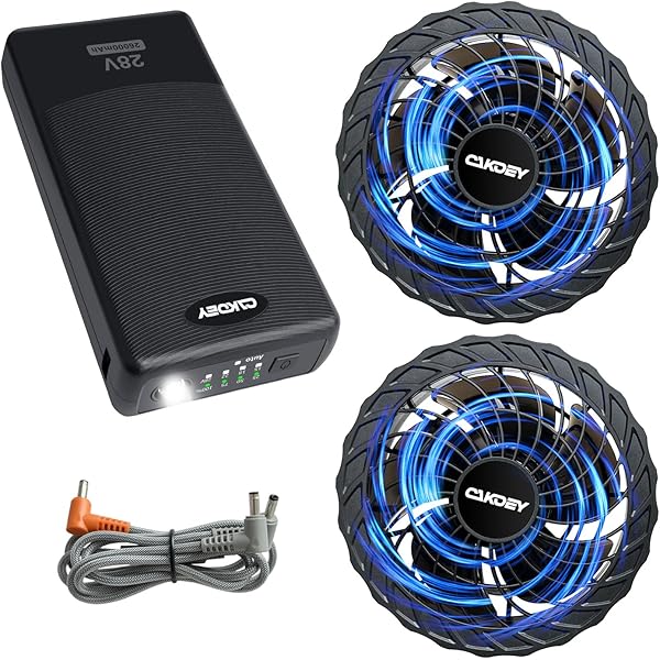 Amazon.co.jp: [YAHAVA] ファンバッテリーセット 空調作業服用【2025夏