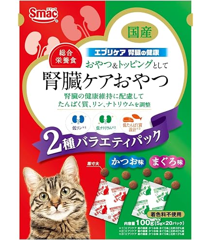 Amazon.co.jp: チャオ (CIAO) 腎臓ケアクランキー かつお味 140g×4袋