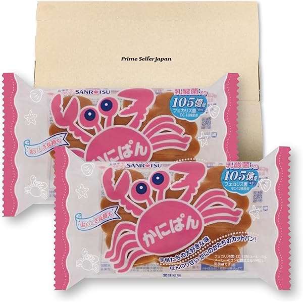 Amazon | 三立製菓 ミニかにぱん 80g×12袋入 | 三立製菓