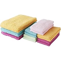 Amazon｜GamachaTowel フェイスタオル10枚+バスタオル3枚 (POP