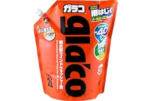 Soft 99 Glaco 04954 Water Repellent All-Season Garaco Washer Pouch Pack, 6.6 gal (2 L) for Car Window Cleaning and Water Repelling