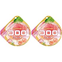 Amazon.co.jp: UHA味覚糖 コロロ 清水白桃 40g×6袋 (× 2) : 食品・飲料