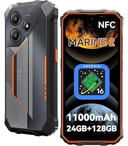 Amazon | OUKITEL WP32 SIMフリー スマホ 本体 16GB(4+12) RAM+128GB