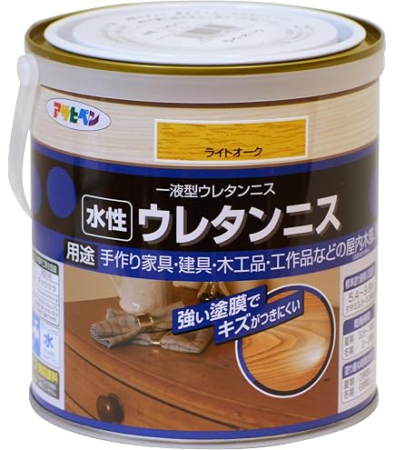 Amazon | ロックペイント 木製品着色仕上げ剤 水性ウレタンニス 0.7L 