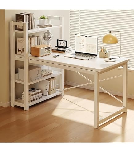 Amazon | パソコンデスク デスク収納 整理 ラック付きデスク オフィス