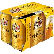 Amazon.co.jp: ヱビスビール 350ml 6本 : 食品・飲料・お酒